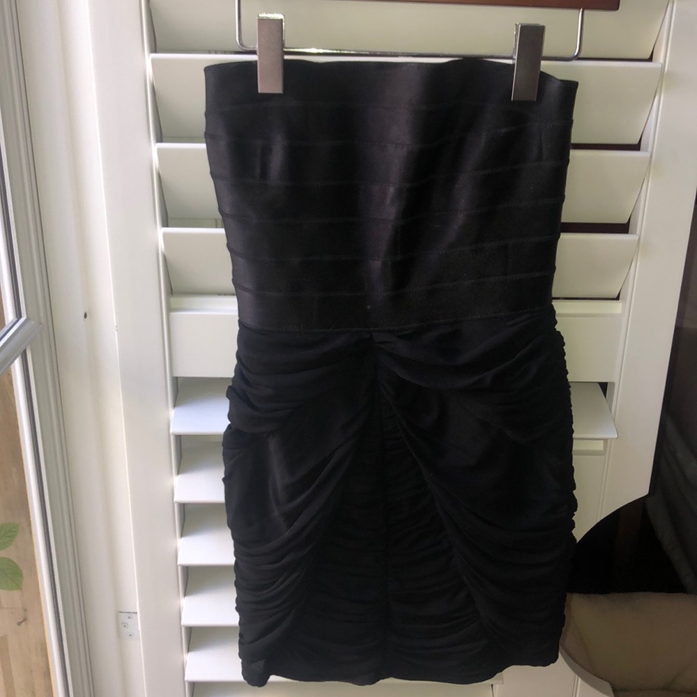 Black cocktail dress